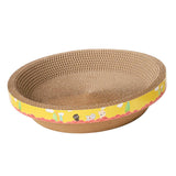 Maxbell Cat Scratcher Pad Nest Thicken Corrugated Paper Interactive Play Toy Kitty 43cmx12cm