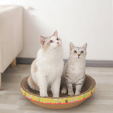 Maxbell Cat Scratcher Pad Nest Thicken Corrugated Paper Interactive Play Toy Kitty 43cmx12cm