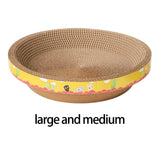 Maxbell Cat Scratcher Pad Nest Thicken Corrugated Paper Interactive Play Toy Kitty 43cmx12cm