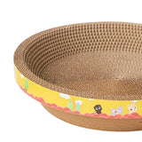 Maxbell Cat Scratcher Pad Nest Thicken Corrugated Paper Interactive Play Toy Kitty 39cmx11cm
