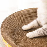 Maxbell Cat Scratcher Pad Nest Thicken Corrugated Paper Interactive Play Toy Kitty 39cmx11cm