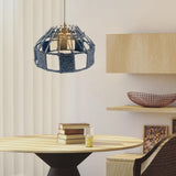Maxbell Boho Pendant Lamp Shade Woven Rope Lampshade Teahouse living Room