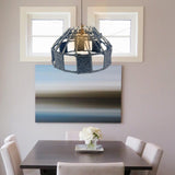 Maxbell Boho Pendant Lamp Shade Woven Rope Lampshade Teahouse living Room