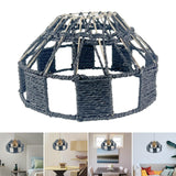 Maxbell Boho Pendant Lamp Shade Woven Rope Lampshade Teahouse living Room