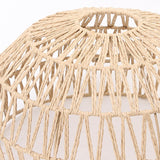 Maxbell Pendant Lamp Shade Paper Rope Woven Lampshade for Kitchen Island Bedroom
