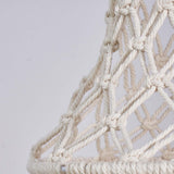 Maxbell Macrame Lamp Shade Boho Handmade Chandelier Tapestry for Hotel Bedroom Dorm