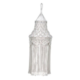 Maxbell Macrame Lamp Shade Boho Handmade Chandelier Tapestry for Hotel Bedroom Dorm