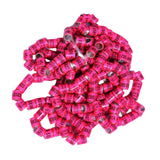 Maxbell 50x 2023 Pigeon Leg Rings Bird Foot Bands for Bantam Finch Canary Pink