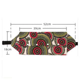 Maxbell Reptile Sling Carrier Travel Bag Adjustable for Bearded Dragon Small Animals Sun Pattern