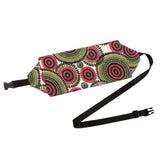 Maxbell Reptile Sling Carrier Travel Bag Adjustable for Bearded Dragon Small Animals Sun Pattern