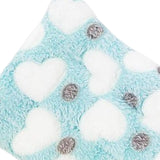 Maxbell 15x20cm Small Pet Sleeping Warm Playing Cushion for Winter Use Soft Washable Green