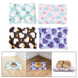 Maxbell 15x20cm Small Pet Sleeping Warm Playing Cushion for Winter Use Soft Washable Green
