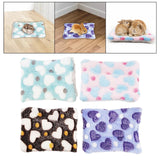 Maxbell 15x20cm Small Pet Sleeping Warm Playing Cushion for Winter Use Soft Washable Green