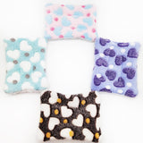 Maxbell 15x20cm Small Pet Sleeping Warm Playing Cushion for Winter Use Soft Washable Green