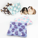 Maxbell 15x20cm Small Pet Sleeping Warm Playing Cushion for Winter Use Soft Washable Green