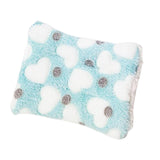 Maxbell 15x20cm Small Pet Sleeping Warm Playing Cushion for Winter Use Soft Washable Green