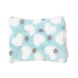 Maxbell 15x20cm Small Pet Sleeping Warm Playing Cushion for Winter Use Soft Washable Green