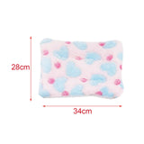 Maxbell Small Animal Nest Accessories Thickened Warm Nest Pad, for Winter Use Soft Pink