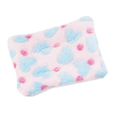 Maxbell Small Animal Nest Accessories Thickened Warm Nest Pad, for Winter Use Soft Pink