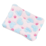 Maxbell Small Animal Nest Accessories Thickened Warm Nest Pad, for Winter Use Soft Pink
