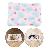 Maxbell Small Animal Nest Accessories Thickened Warm Nest Pad, for Winter Use Soft Pink