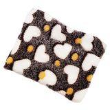 Maxbell Small Animal Nest Accessories Thickened Warm Nest Pad, for Winter Use Soft Brown