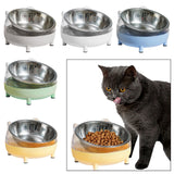 Maxbell Elevated Cat Bowls Small Medium Large Dog Drinking Dispenser Raised Dish Blue