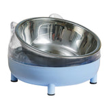 Maxbell Elevated Cat Bowls Small Medium Large Dog Drinking Dispenser Raised Dish Blue