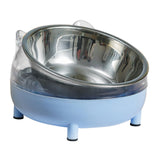 Maxbell Elevated Cat Bowls Small Medium Large Dog Drinking Dispenser Raised Dish Blue