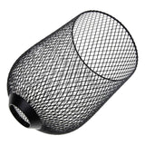 Maxbell Metal Pendant Lamp Shade Wrought Iron Wire Lampshade for Cafe Decoration Cylinder