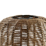 Maxbell Pendant Lamp Shade Paper Rope Rattan Retro Style Woven for Bedroom Hotel