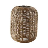 Maxbell Pendant Lamp Shade Paper Rope Rattan Retro Style Woven for Bedroom Hotel