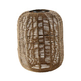 Maxbell Pendant Lamp Shade Paper Rope Rattan Retro Style Woven for Bedroom Hotel