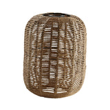 Maxbell Pendant Lamp Shade Paper Rope Rattan Retro Style Woven for Bedroom Hotel