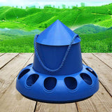 Maxbell Chicken Feeder Automatic Bird Feeding Bucket Bowl Backyard for Geese Quail