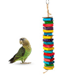 Maxbell Bird Chew Toy Braided Swing Perch Lovebirds Cockatiels Parakeet Budgie A String