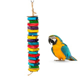 Maxbell Bird Chew Toy Braided Swing Perch Lovebirds Cockatiels Parakeet Budgie A String