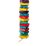 Maxbell Bird Chew Toy Braided Swing Perch Lovebirds Cockatiels Parakeet Budgie A String