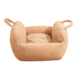 Maxbell Cat Bed Dog Carrying Center Console Dog Bed with Straps Pet for