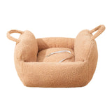 Maxbell Cat Bed Dog Carrying Center Console Dog Bed with Straps Pet for