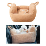 Maxbell Cat Bed Dog Carrying Center Console Dog Bed with Straps Pet for