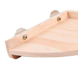 Maxbell Hamster Cage Corner Platform Wooden Stand Chinchilla Small Animal Parrot