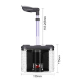 Maxbell Aquarium Fish Tank Filter Cycle Oxygenated Water Purifier Hang On