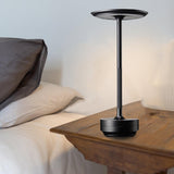 Maxbell Dimmable Desk Lamp Table Light USB Rechargeable Eye Caring Dorm Bedroom Black