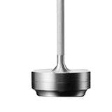 Maxbell Dimmable Desk Lamp Table Light USB Rechargeable Eye Caring Dorm Bedroom Silver