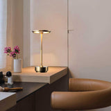 Maxbell Dimmable Desk Lamp Table Light USB Rechargeable Eye Caring Dorm Bedroom Gold