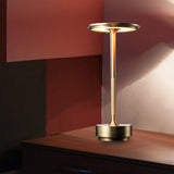 Maxbell Dimmable Desk Lamp Table Light USB Rechargeable Eye Caring Dorm Bedroom Gold
