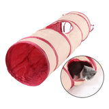 Maxbell Pet Cat Tunnel Exercise Indoor Rabbit Guinea Pig Foldable Kitten Mouse