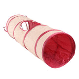Maxbell Pet Cat Tunnel Exercise Indoor Rabbit Guinea Pig Foldable Kitten Mouse