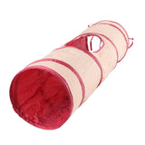 Maxbell Pet Cat Tunnel Exercise Indoor Rabbit Guinea Pig Foldable Kitten Mouse